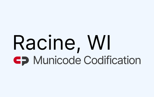 Racine Muni Code